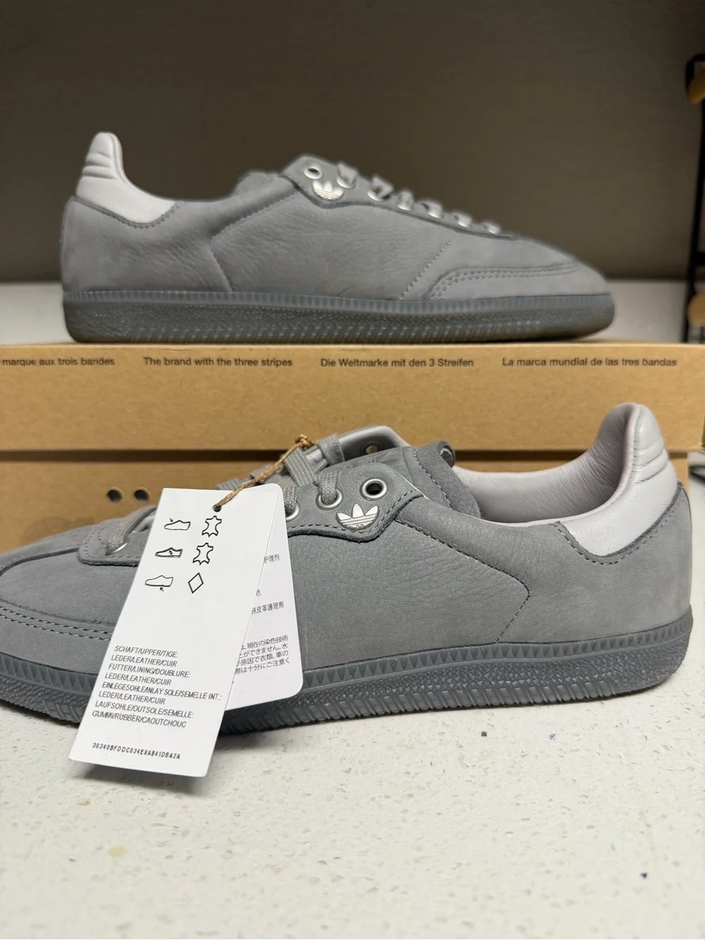 adidas Samba Lux Men’s Sneakers — Grey